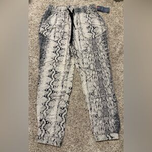 Rewind Snakeskin Joggers